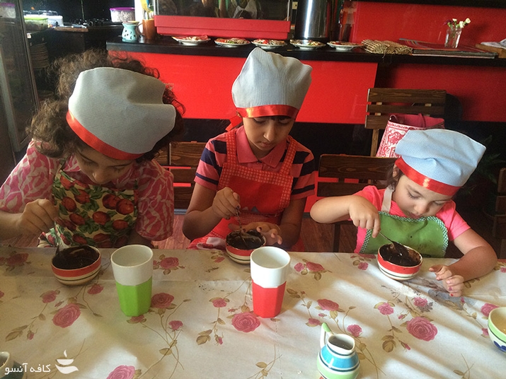 برگزاری تور کودکان در کافه آنسو